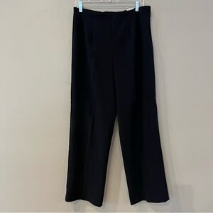 NWT Worthington‎ Stretch Black No Waist Pants Hidden Waist Band Sz 14 Short